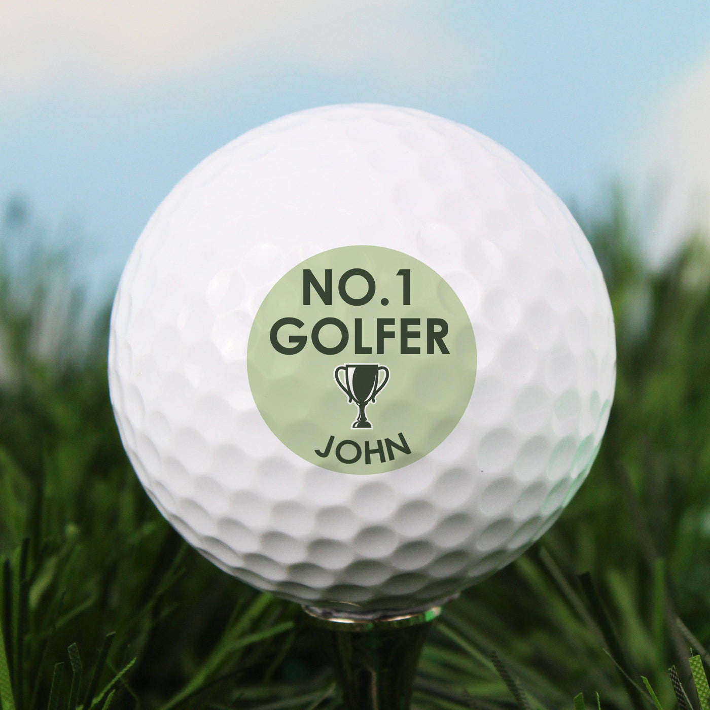 Personalised No.1 Golfer Golf Ball - Shop Personalised Gifts