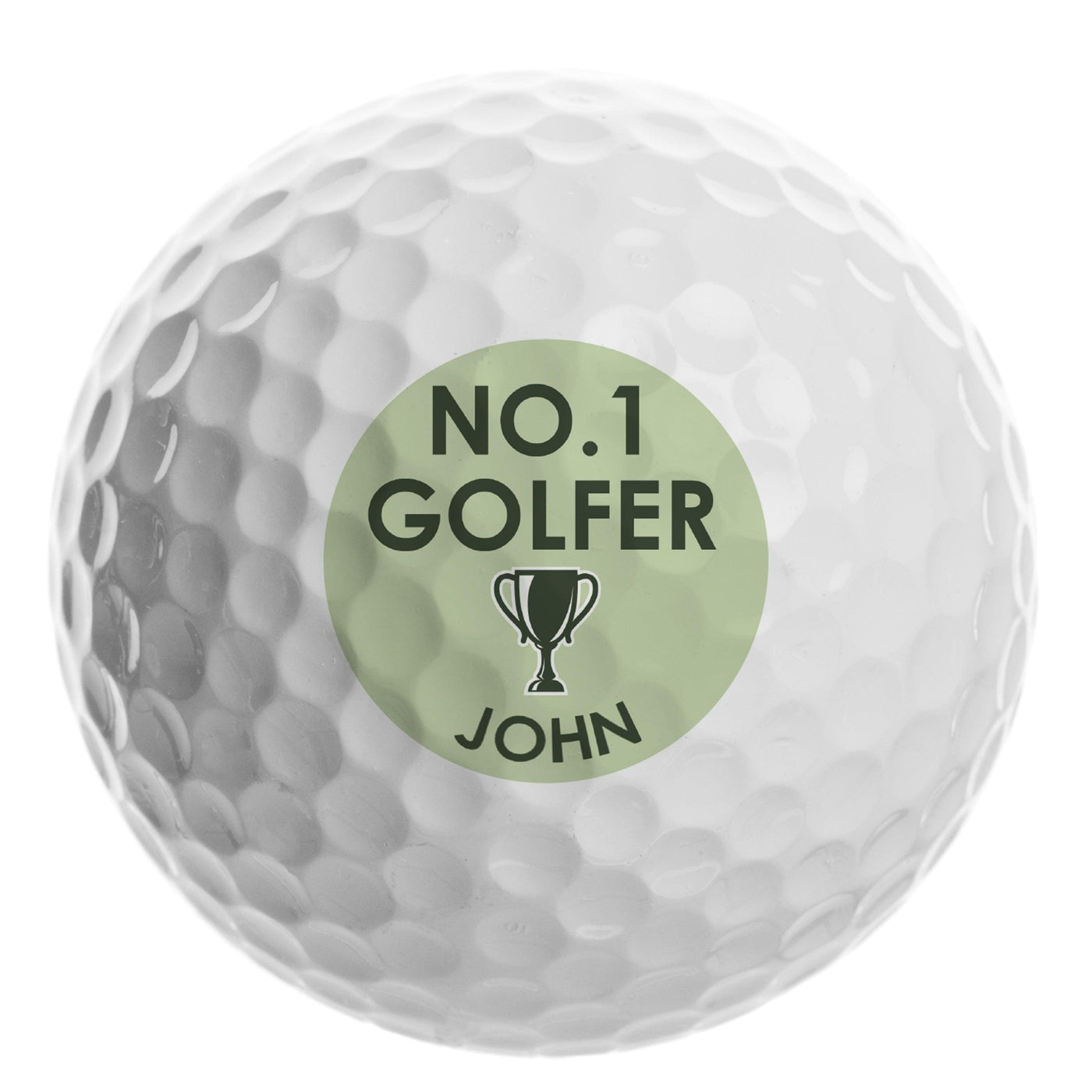 Personalised No.1 Golfer Golf Ball - Shop Personalised Gifts