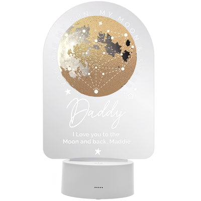 Personalised Sun Moon & Stars LED Colour Changing Night Light - Shop Personalised Gifts