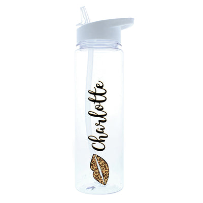 Personalised Leopard Lips Island Water Drinks Bottle - Shop Personalised Gifts