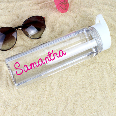 Personalised Pink Name Island Water Drinks Bottle - Shop Personalised Gifts