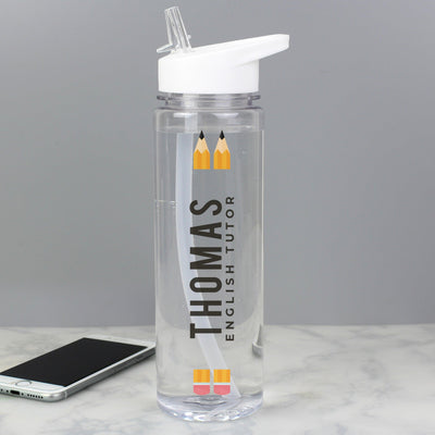 Personalised Teacher Water Bottle - Shop Personalised Gifts
