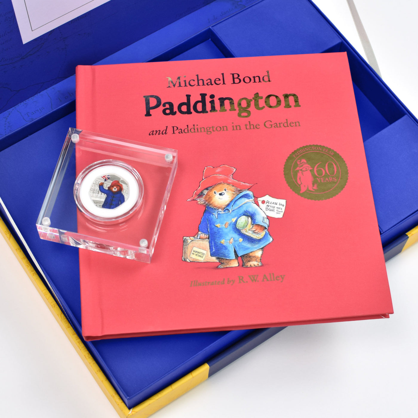 Paddington Bear Silver Royal Mint Collection Box - Shop Personalised Gifts