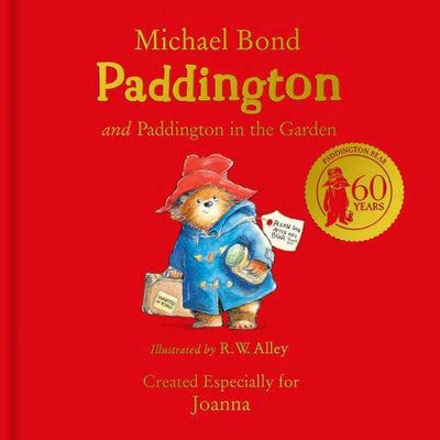 Personalised 60th Anniversary Paddington Bear Book - Two Stories - Shop Personalised Gifts