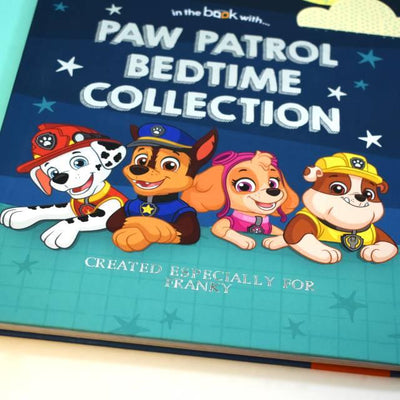 Personalised Paw Patrol Bedtime Stories Collection - Shop Personalised Gifts