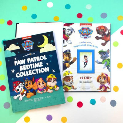 Personalised Paw Patrol Bedtime Stories Collection - Shop Personalised Gifts