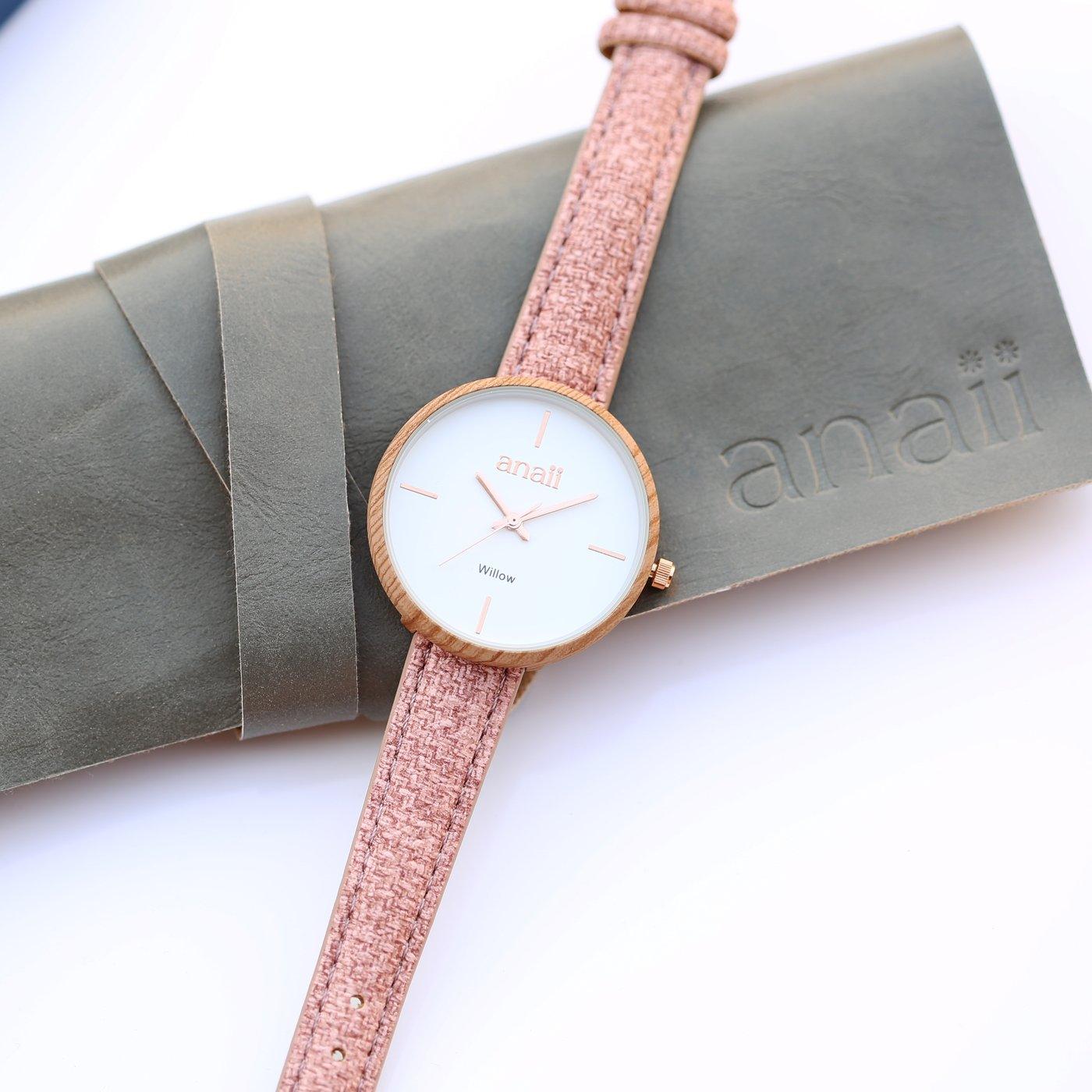 Personalised Anaii Ladies Watch - Sweet Pink - Shop Personalised Gifts