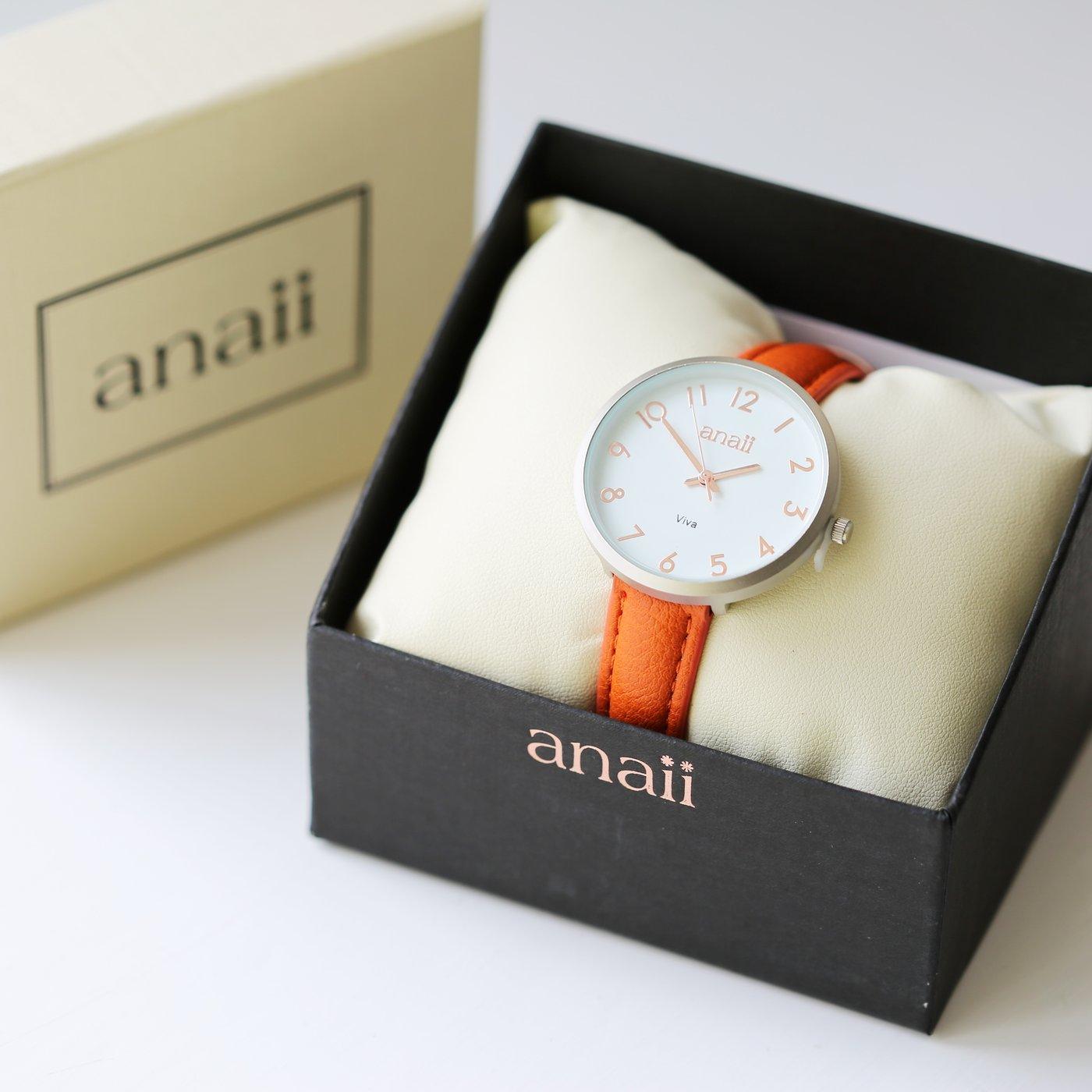 Personalised Anaii Ladies Watch - Blush Red - Shop Personalised Gifts