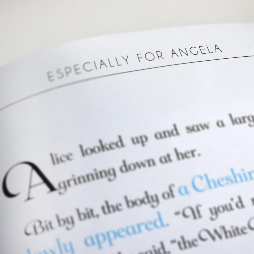 Personalised Disney Alice In Wonderland Story Book - Shop Personalised Gifts