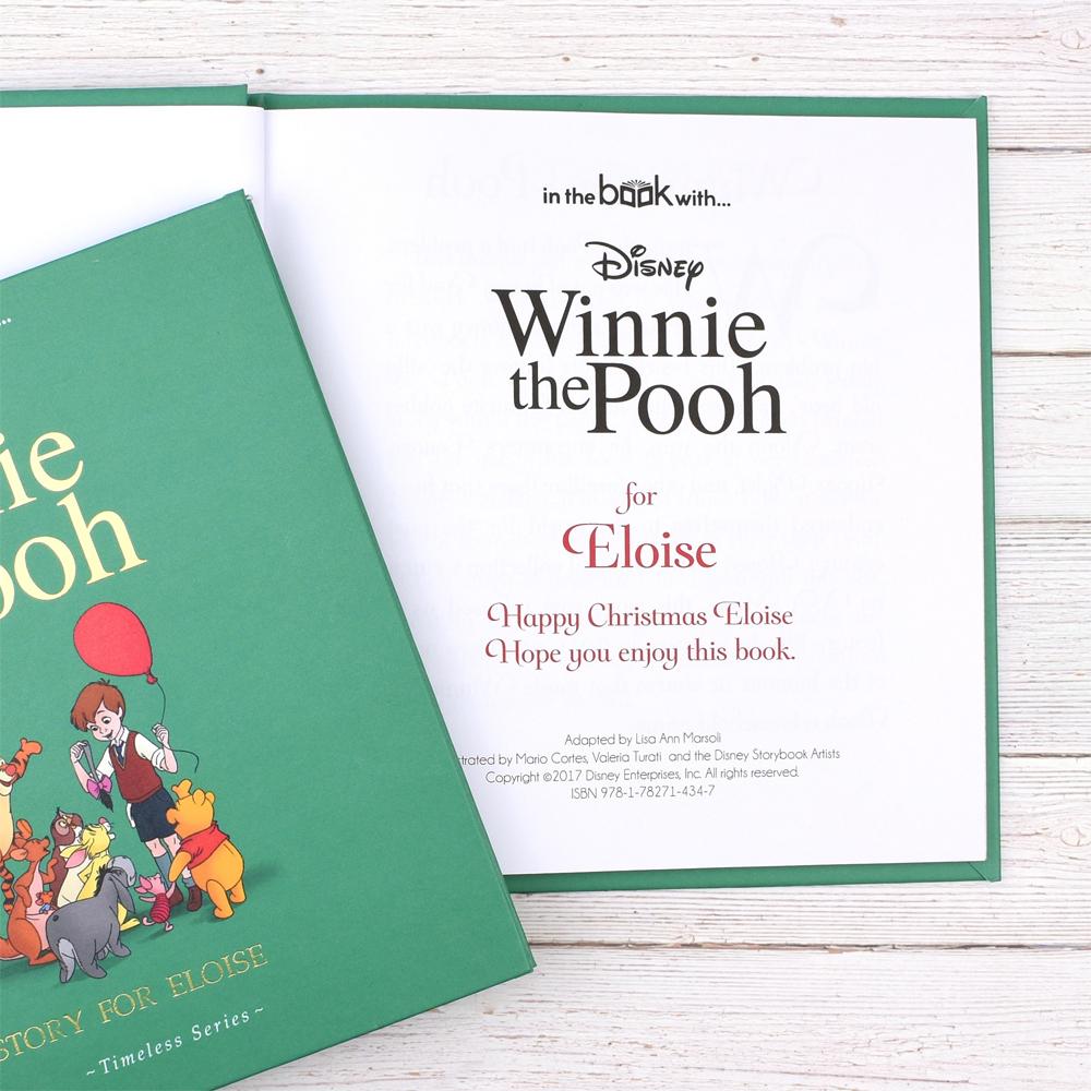 Personalised Disney Winnie the Pooh Storybook - Shop Personalised Gifts
