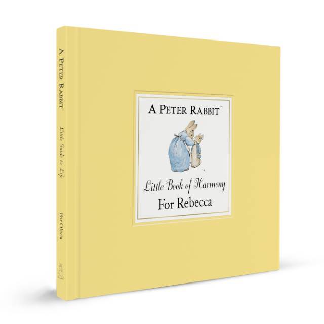 Peter Rabbit’s Personalised Little Book of Harmony - Shop Personalised Gifts