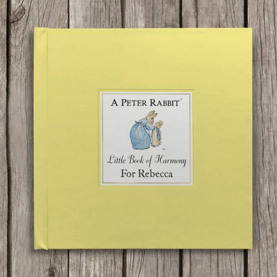 Peter Rabbit’s Personalised Little Book of Harmony - Shop Personalised Gifts