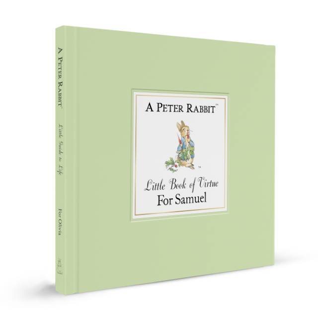 Peter Rabbit’s Personalised Little Book of Virtue - Shop Personalised Gifts