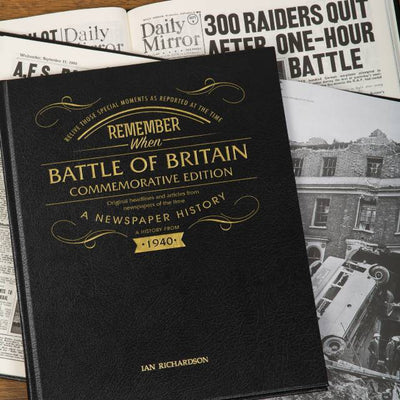 Battle of Britain 80th Anniversary Pictorial Edition Newspaper Book - Shop Personalised Gifts