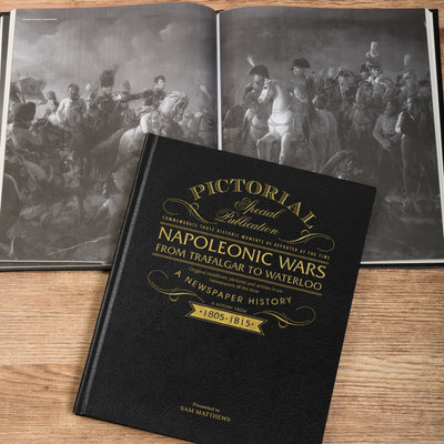 Napoleonic Wars Pictorial Edition Newspaper Book - Shop Personalised Gifts