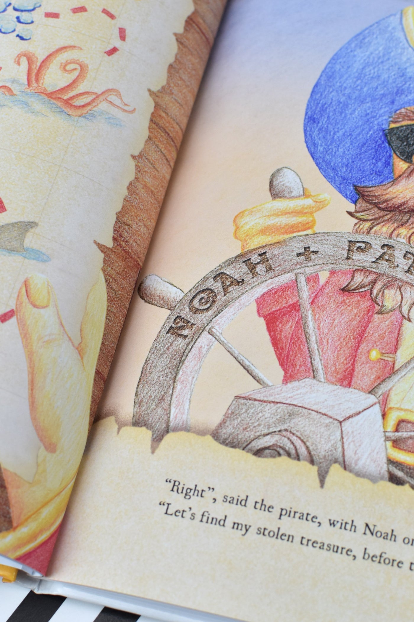 Personalised Pirate Story Book - Ideal For Birthdays - Shop Personalised Gifts