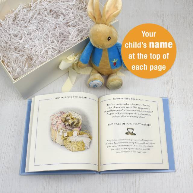 Peter Rabbit Personalised Book and Toy Gift Set - Shop Personalised Gifts