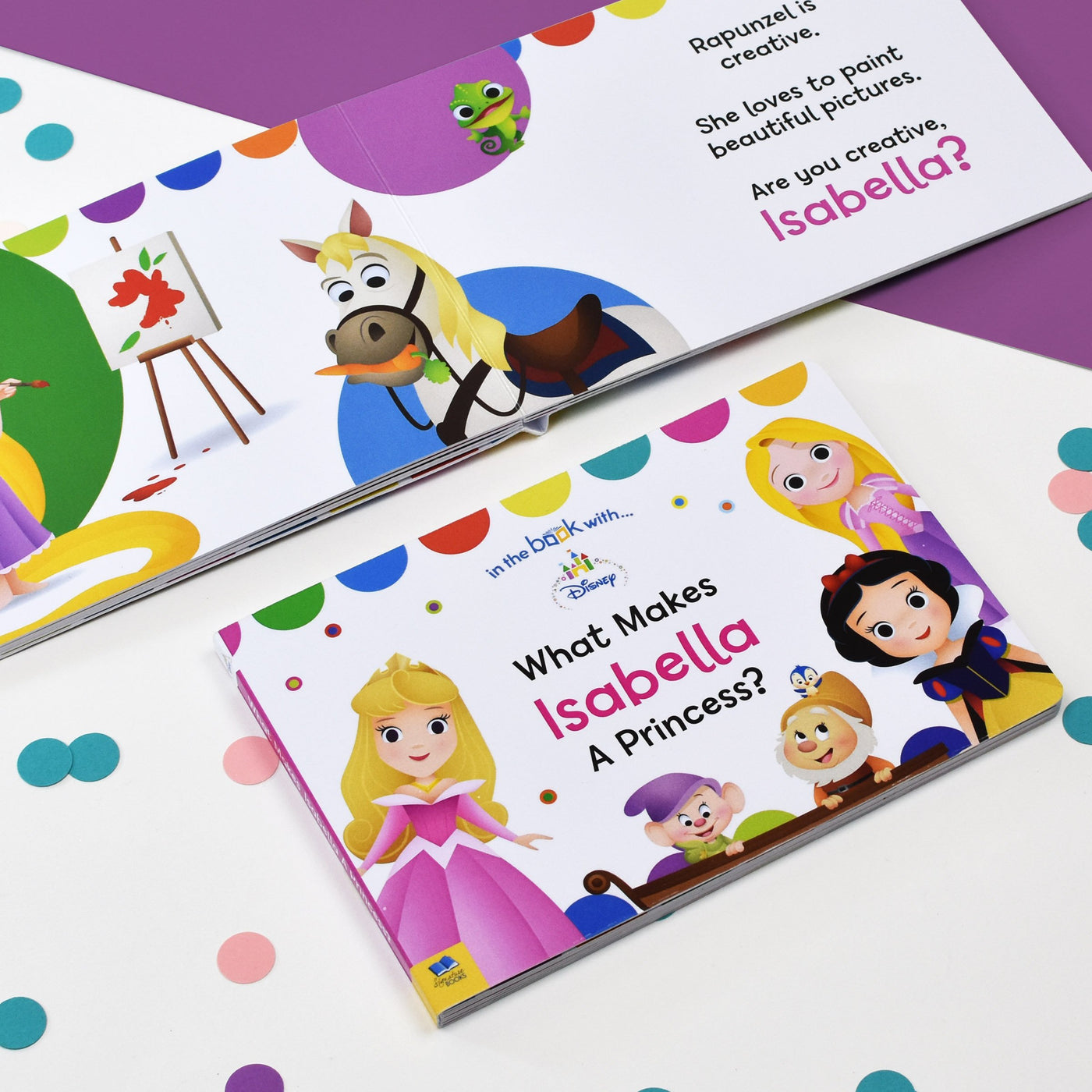 What Makes me a Princess Disney Board Book - Shop Personalised Gifts