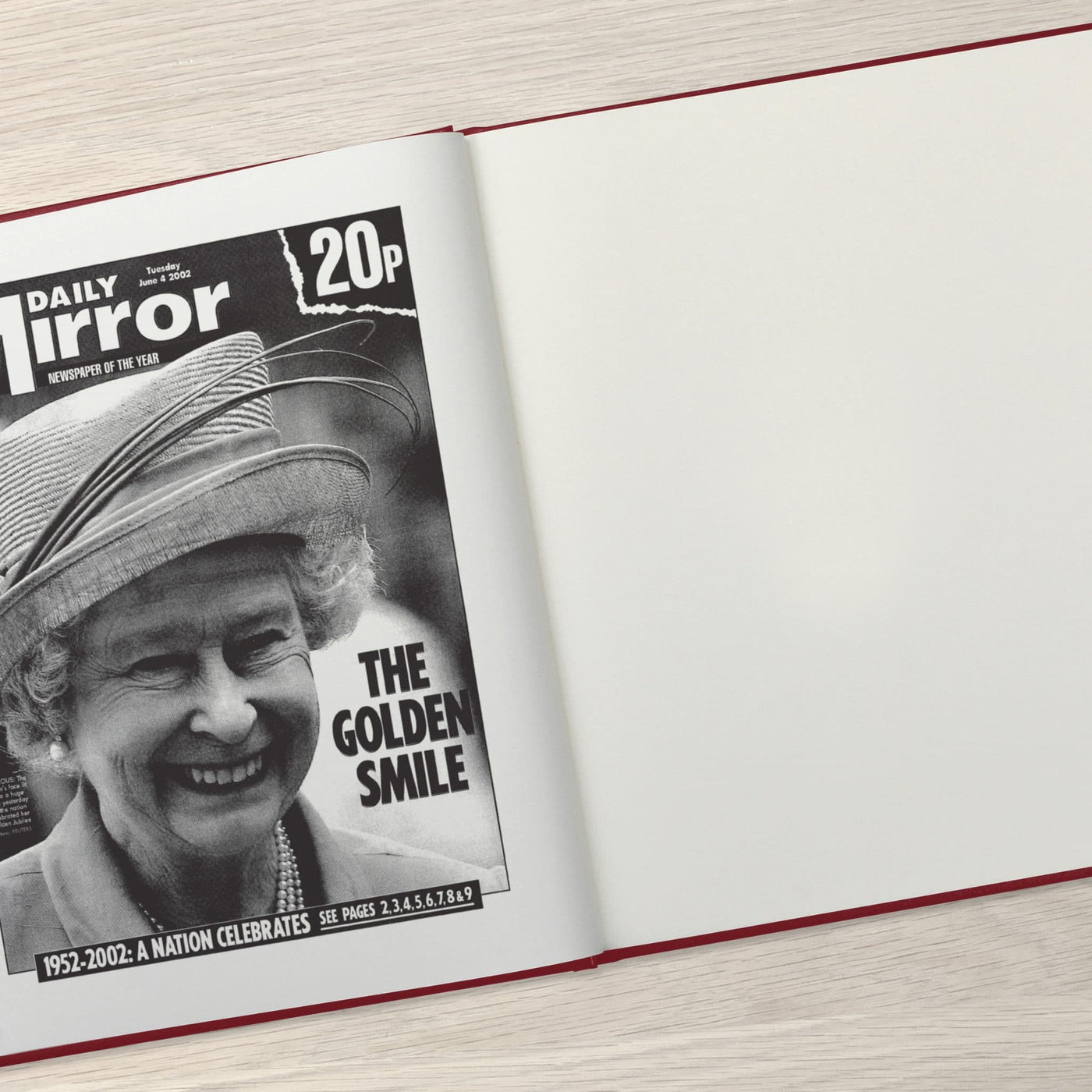 Queen Elizabeth Platinum Jubilee – A Pictorial Newspaper Book