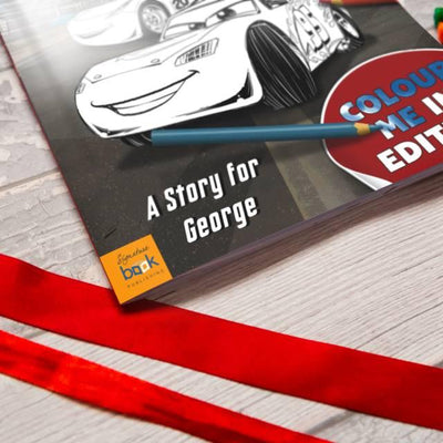 Personalised Cars 3 Colouring Storybook - Shop Personalised Gifts