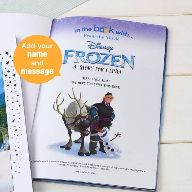 Disney Little Favourites Frozen A4 - Shop Personalised Gifts