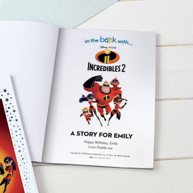 Disney Little Favourites Incredibles 2 A4 - Shop Personalised Gifts