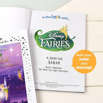 Disney Little Favourites Tinkerbell & the Great Fairy Rescue A4 - Shop Personalised Gifts