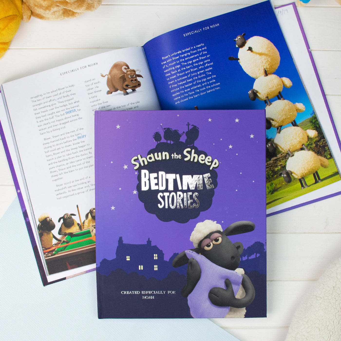 Personalised Shaun the Sheep Bedtime Story Collection - Shop Personalised Gifts