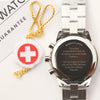 Personalised Men's Swiss Made Architect Endeavour Watch With Modern Font - Shop Personalised Gifts