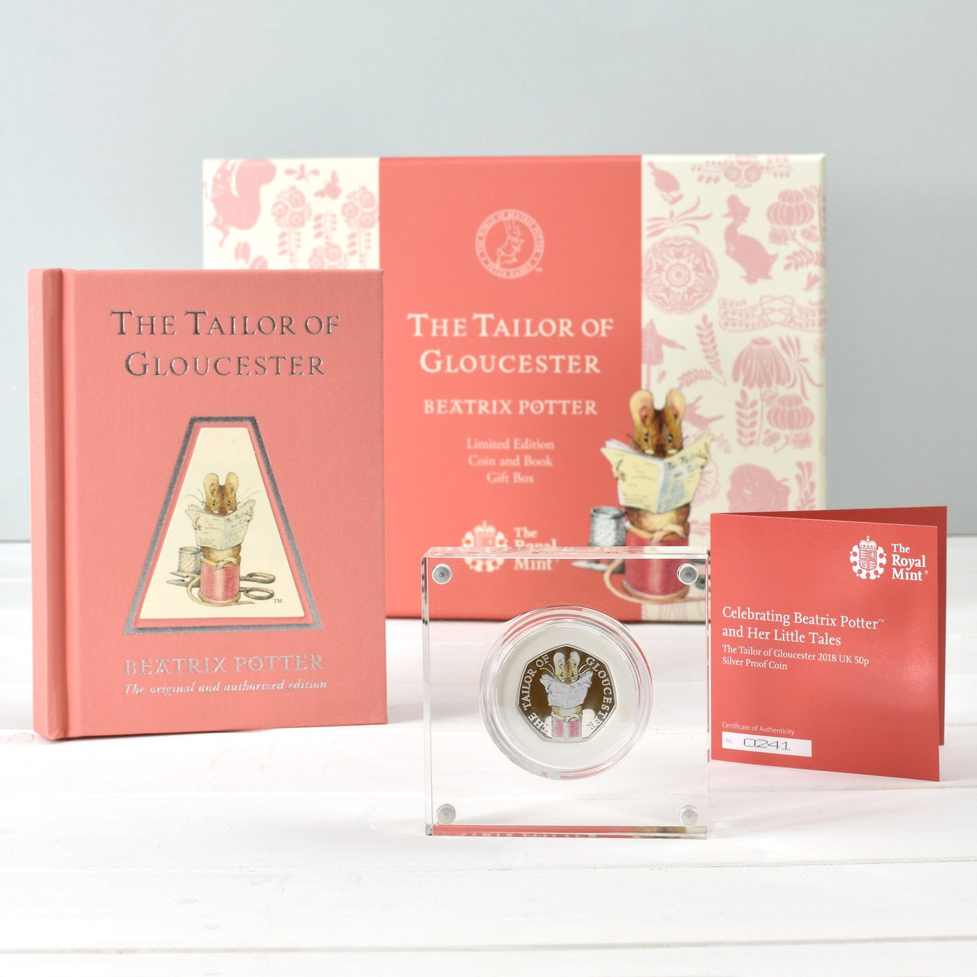 Tailor of Gloucester Royal Mint Silver Proof Coin & Book Set - Shop Personalised Gifts