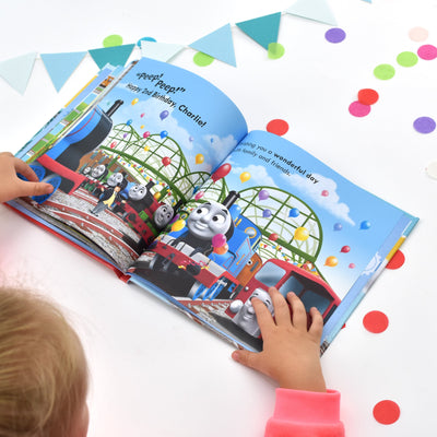Thomas the Tank Engine Personalised Birthday Book - Shop Personalised Gifts