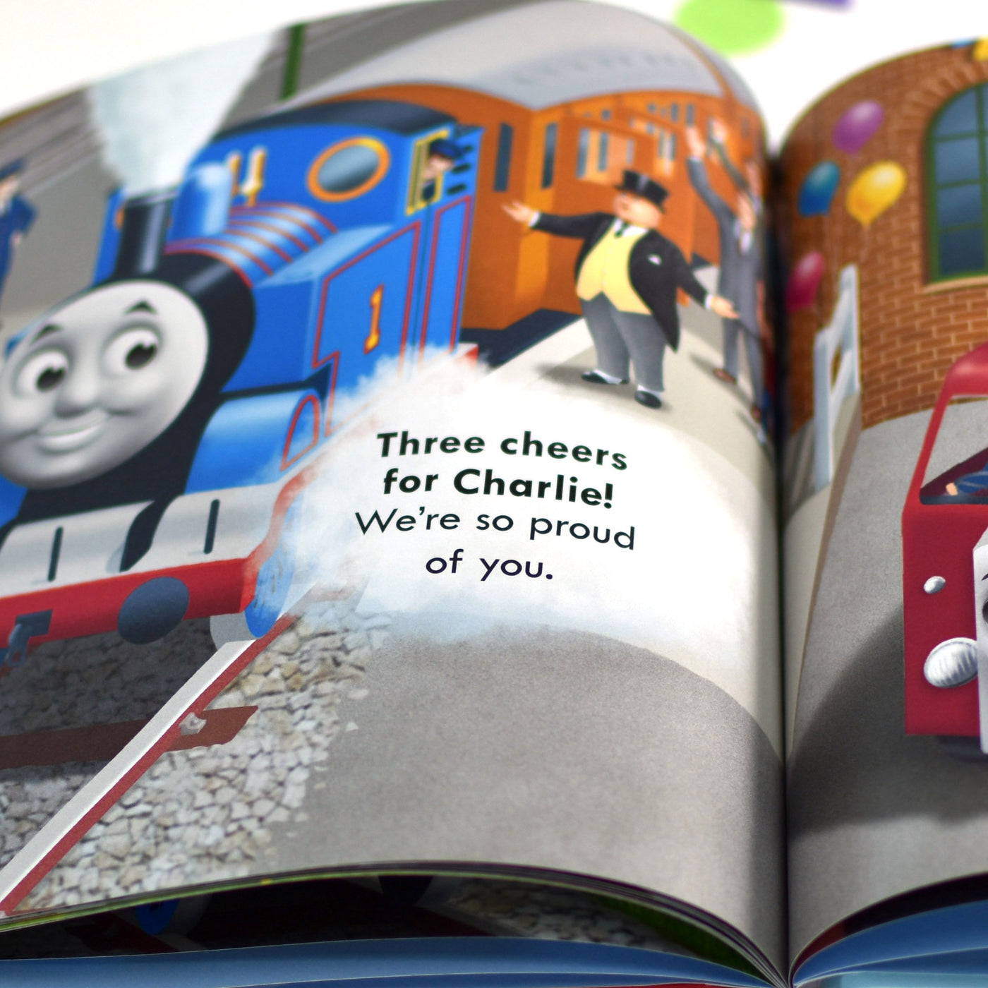 Thomas the Tank Engine Personalised Birthday Book - Shop Personalised Gifts