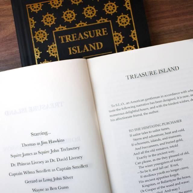 Treasure Island Personalised Novel - Shop Personalised Gifts