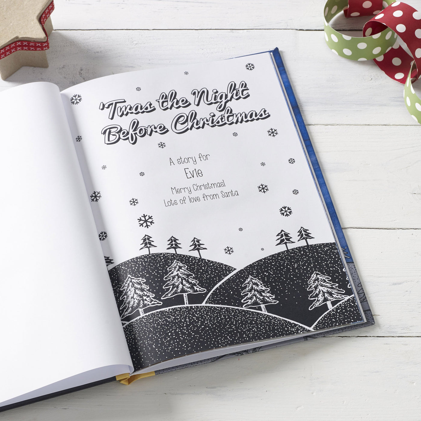 Twas the Night Before Christmas Personalised Book - Shop Personalised Gifts