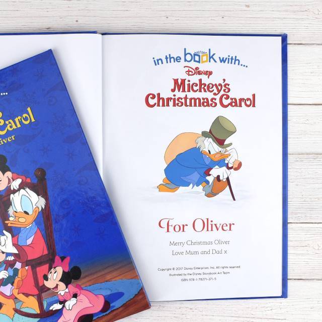 Personalised Disney Mickey Mouse's Christmas Story Book - Shop Personalised Gifts