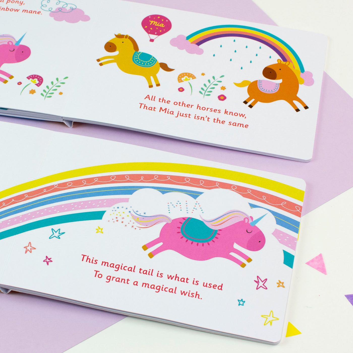 Personalised Unicorn Board Book - Shop Personalised Gifts