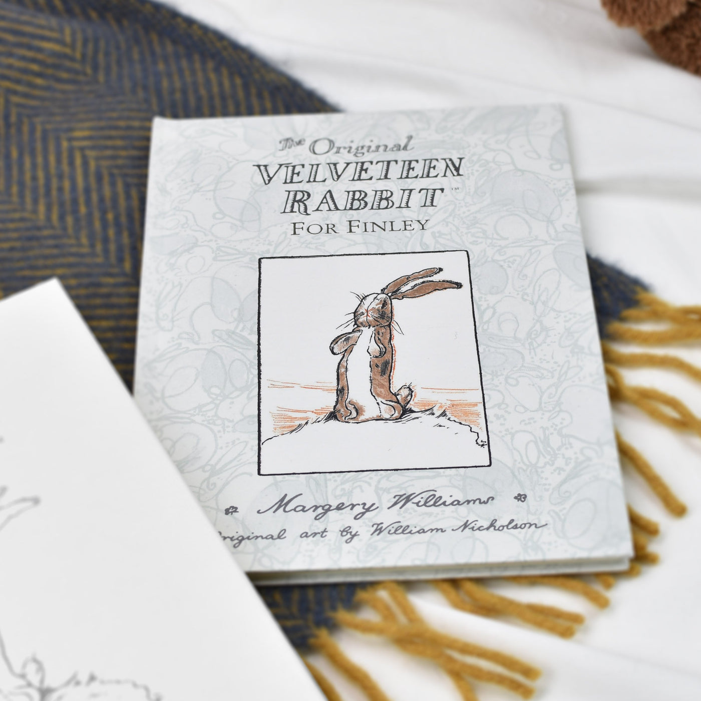 Personalised Velveteen Easter Rabbit First Edition Book - Shop Personalised Gifts