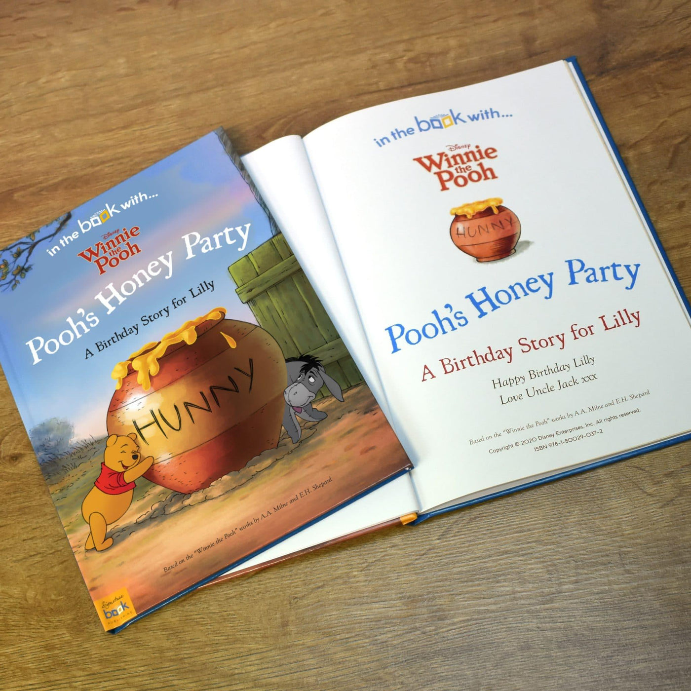 Personalised Disney Winnie the Pooh Birthday Storybook - Shop Personalised Gifts