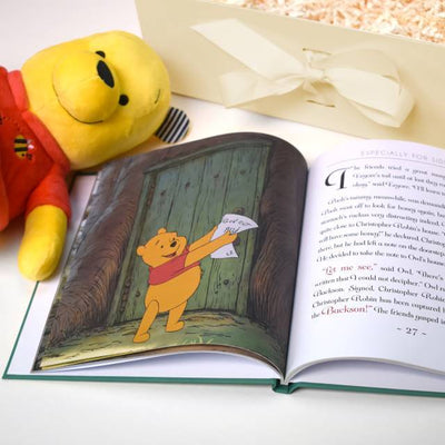 Winnie the Pooh Soft Toy and Disney Storybook - NEW Plush Toy - Shop Personalised Gifts