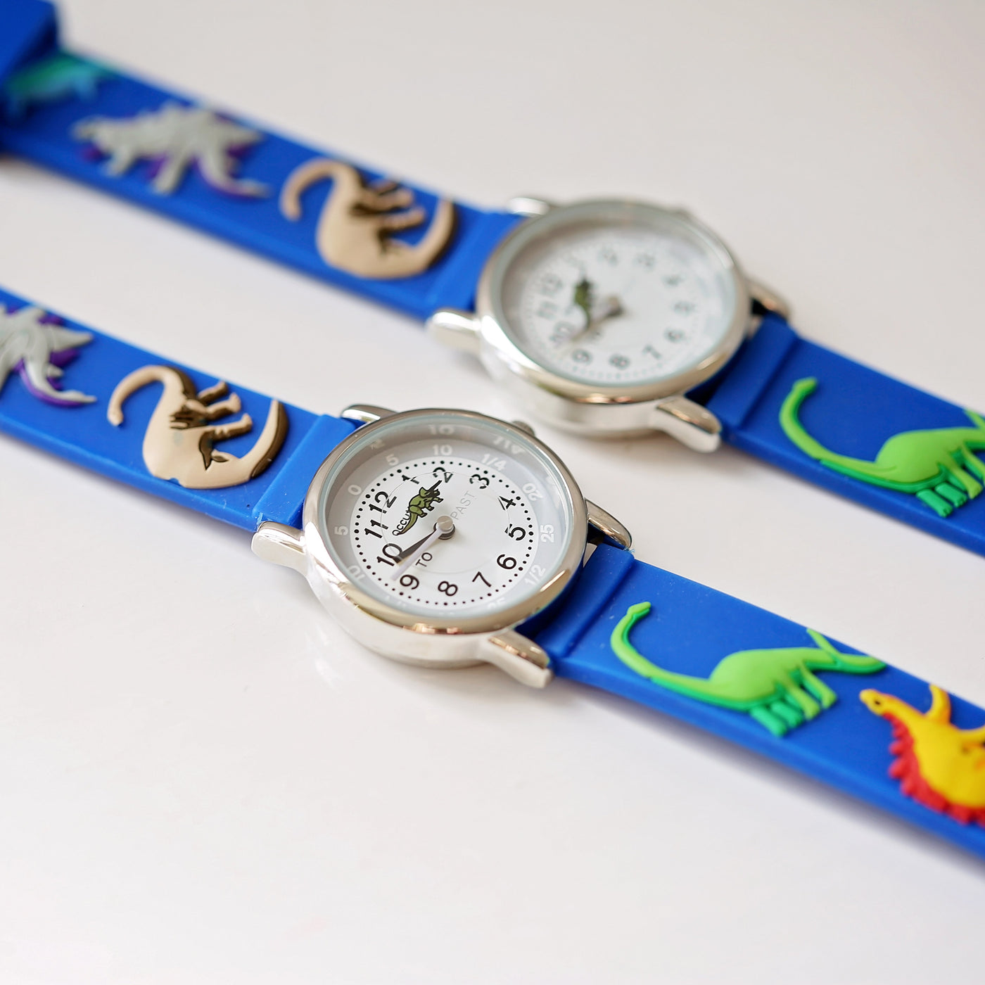 Kids Personalised 3D Dinosaur Watch - Blue - Shop Personalised Gifts