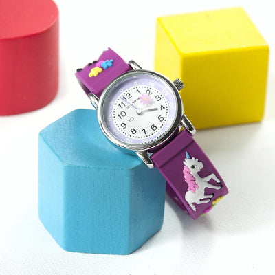 Kids Personalised Girls Unicorn Watch - Shop Personalised Gifts