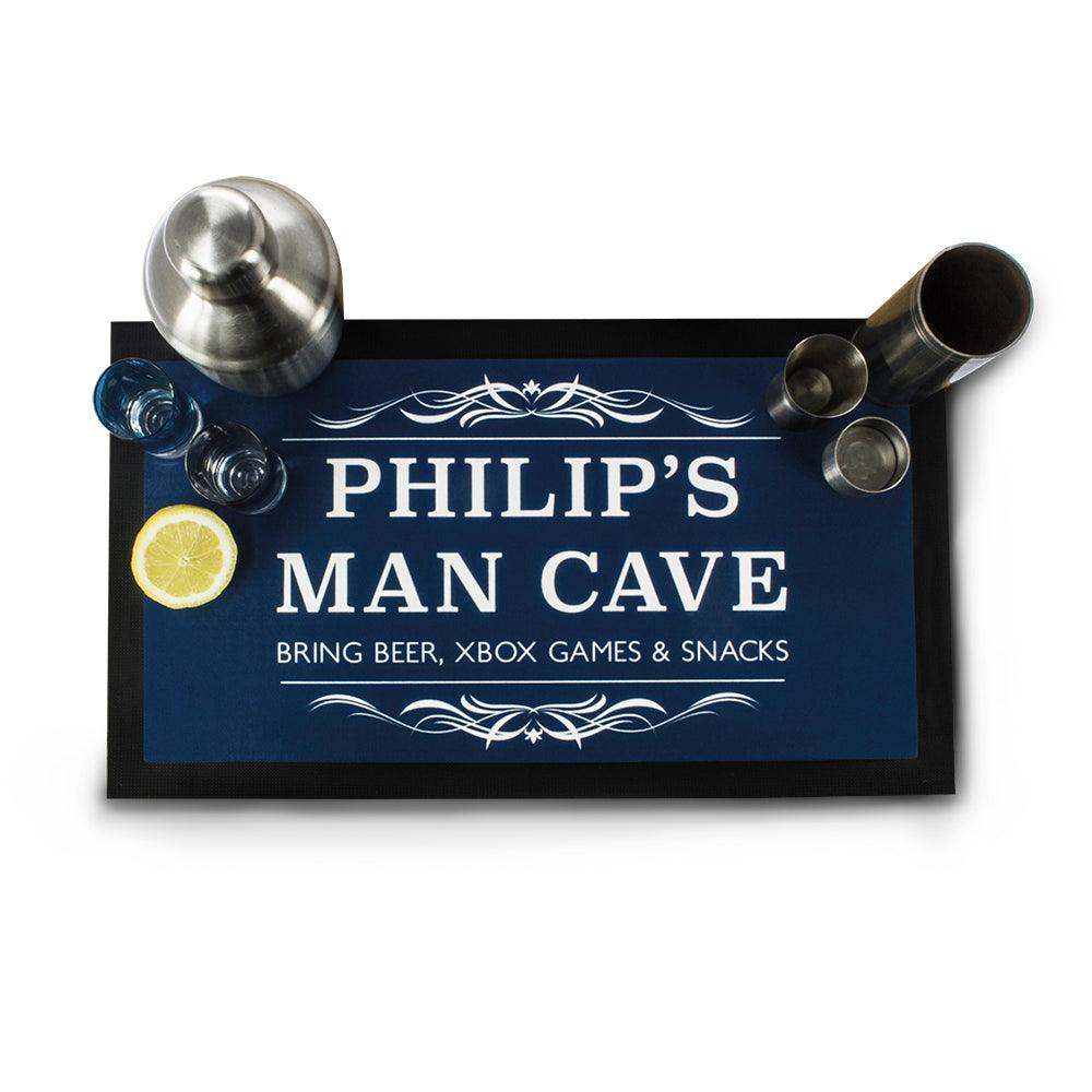 Personalised Gentleman's Man Cave Bar Mat - Shop Personalised Gifts