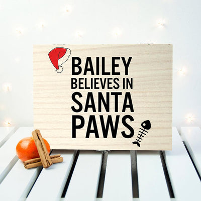 Personalised Pet Santa Paws Christmas Eve Box - Shop Personalised Gifts