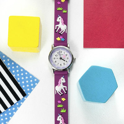 Kids Personalised Girls Unicorn Watch - Shop Personalised Gifts