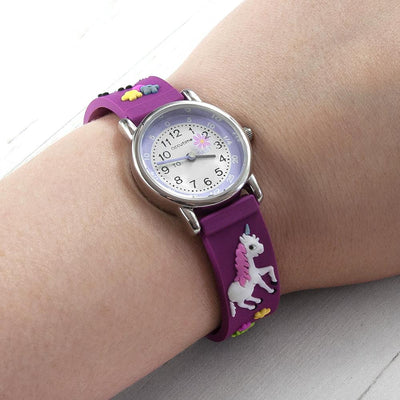 Kids Personalised Girls Unicorn Watch - Shop Personalised Gifts