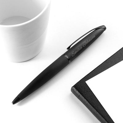 Personalised Cross ATX Pen In Black - Shop Personalised Gifts