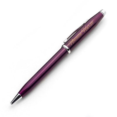 Personalised Cross Century II Pen In Plum - Shop Personalised Gifts