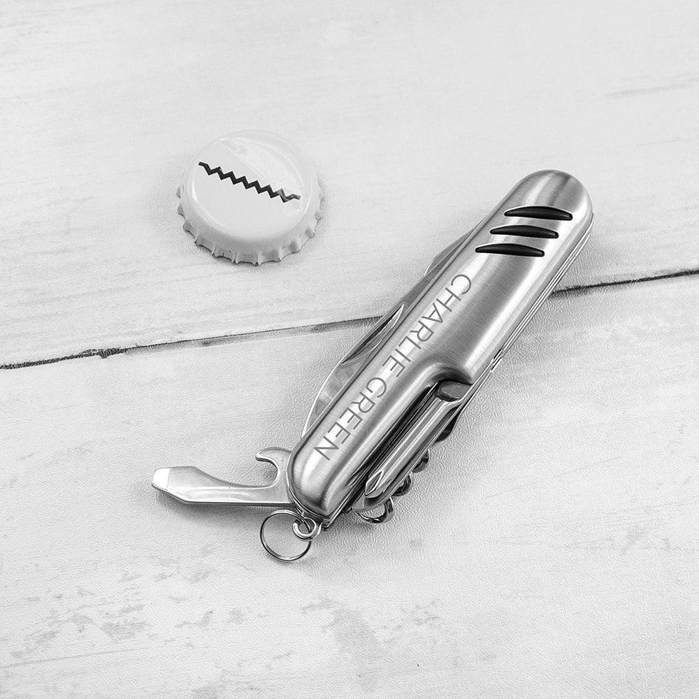 Personalised Multifunction Stainless Steel Tool - Shop Personalised Gifts