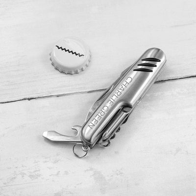 Personalised Multifunction Stainless Steel Tool - Shop Personalised Gifts