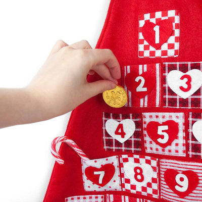 Personalised Festive Fabric Hanging Advent Calendar - Shop Personalised Gifts